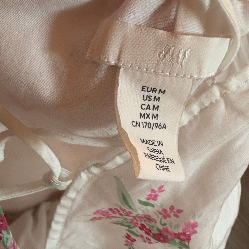 H&M Cottagecore Floral Milkmaid Dress M 🌸​ - Picture 12 of 12